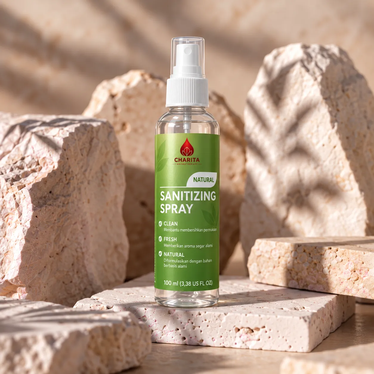 Charita Natural Sanitizing Spray 100ml
